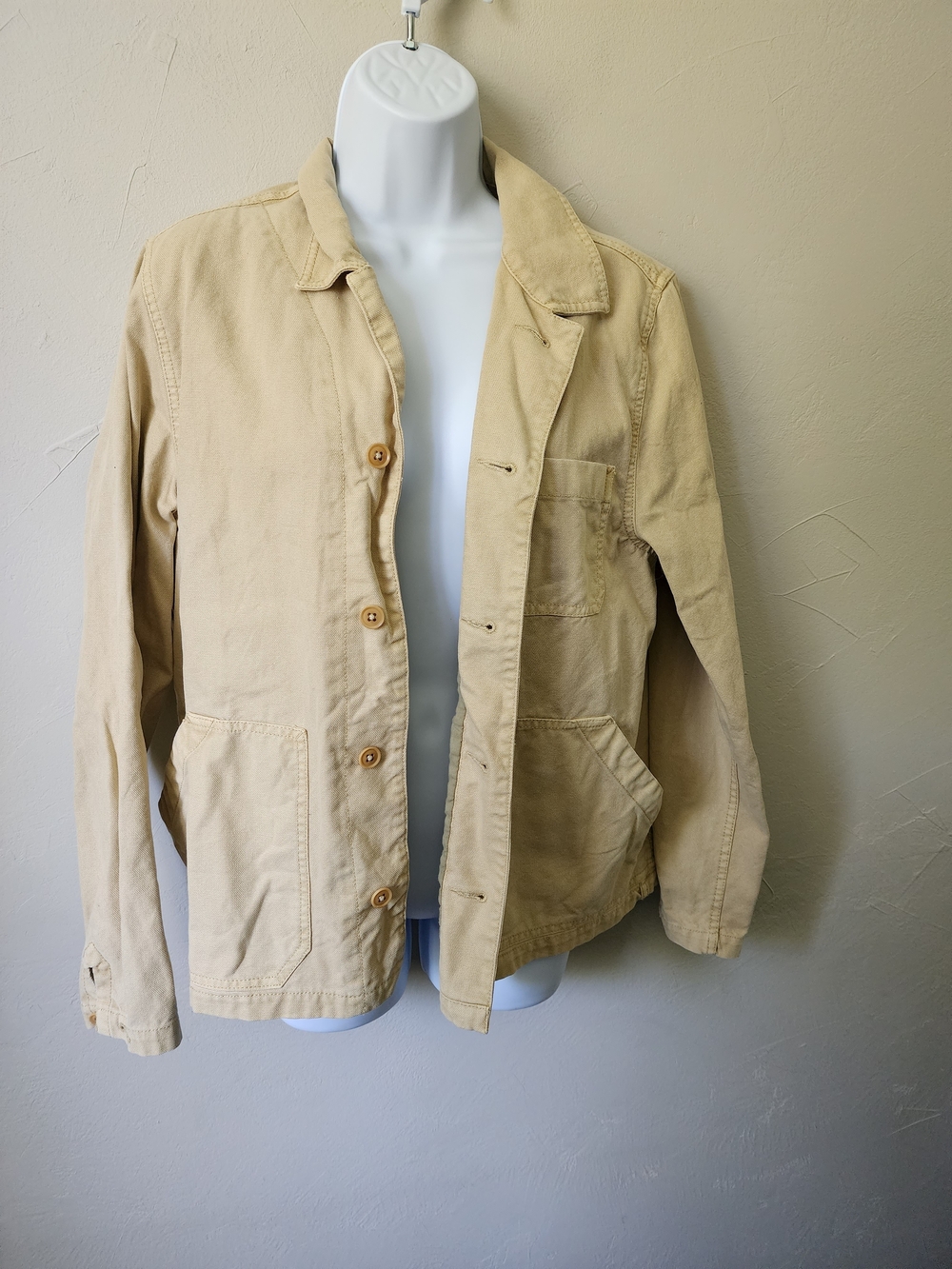 Prana Khaki Workwear Chore Jacket Size Medium